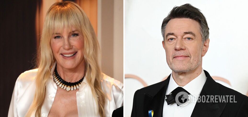 Gwiazda 'Kill Billa' Daryl Hannah czule wspierała Ukrainę na scenie Oscarów 2025, a scenarzysta Peter Straughan przyszedł z niebiesko-żółtą wstążką
