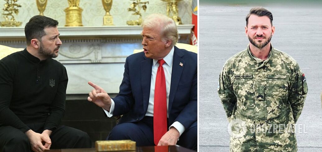 Dmytro Dikusar poked fun at Trump and showed what kind of 'suits' are worn in Ukraine. Photo